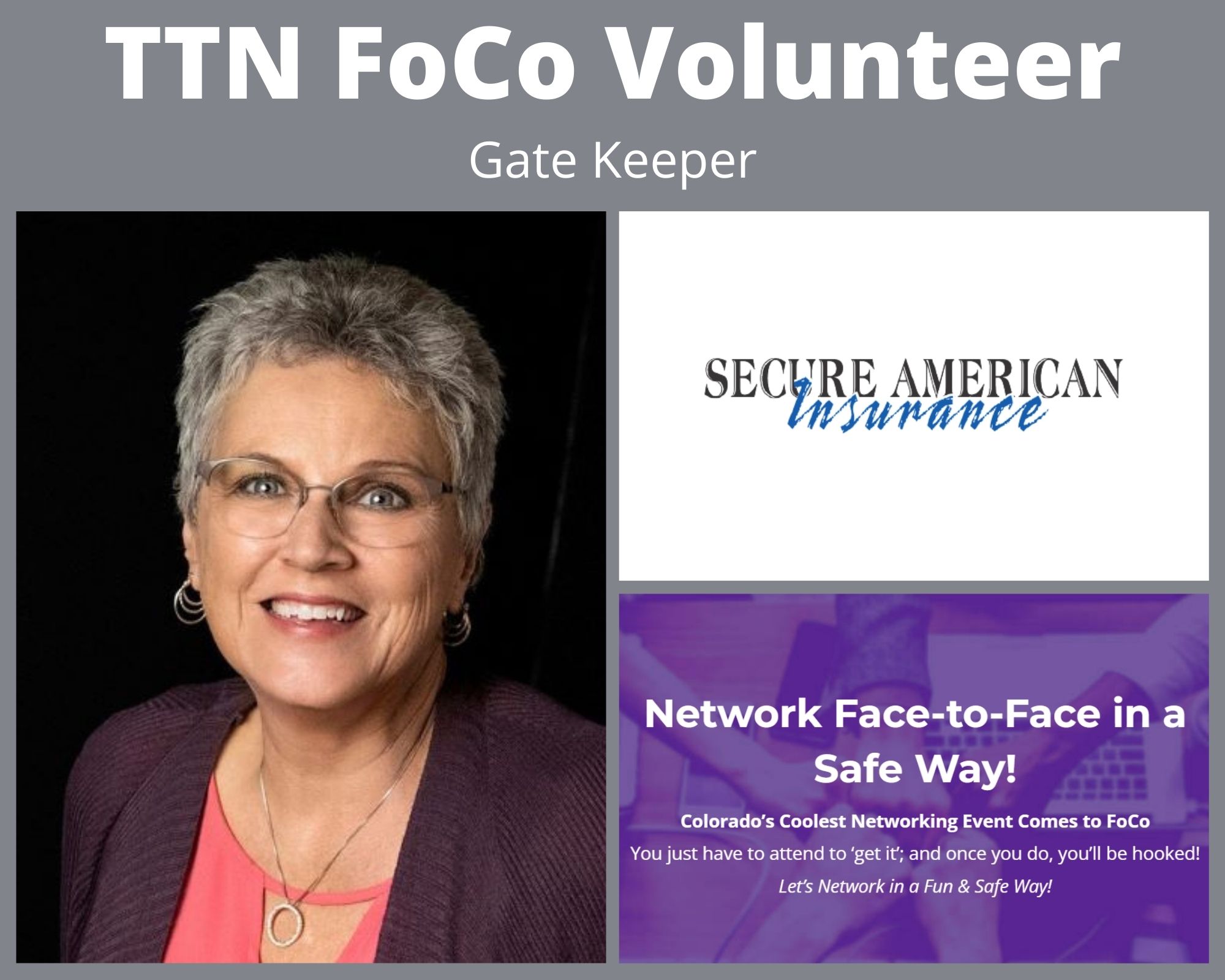 TTN FoCo Volunteer Oct22 - Gate Keeper - Barb Hanfland